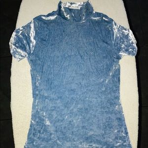 Velvet Teddy Turtle Neck